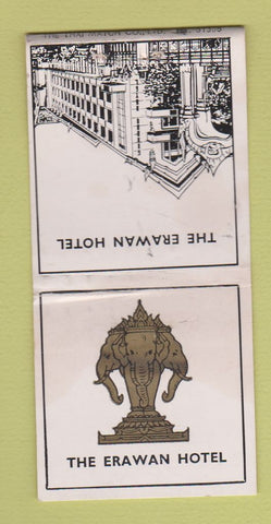 Matchbook Cover - Erawan Hotel Bangkok Thailand WEAR