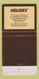 Matchbook Cover - Holiday Inn International WEAR  30 Strike