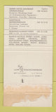 Matchbook Cover - Marco Hotels Grindelwald Derby WEAR 30 Strike