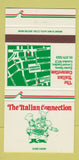 Matchbook Cover - Italian Connection London UK England 30 Strike