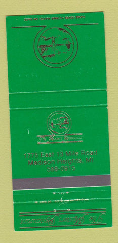 Matchbook Cover - Masters Restaurant Madison Heights MI WEAR 30 Strike