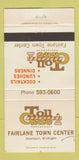Matchbook Cover - Toll Gate Restaurant Dearborn MI WEAR 30 Strike