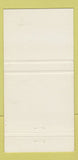 Matchbook Cover - Opera House Restaurant Detroit MI 30 Strike