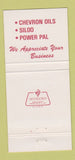 Matchbook Cover - Interstate Truck Stop Battle Creek MI 30 Strike
