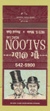 Matchbook Cover - Ye Olde Saloon Royal Oak MI 30 Strike