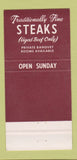 Matchbook Cover - Russell's Detroit MI Steak House 30 Strike