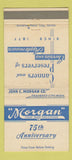Matchbook Cover - Morgan Canners Preservers Traverse City MI WEAR 30 Strike
