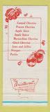 Matchbook Cover - Morgan Canners Preservers Traverse City MI WEAR 30 Strike