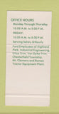 Matchbook Cover - FHP Federal Credit Union Romeo MI 30 Strike