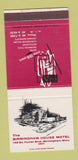 Matchbook Cover - Birmingham House Motel MI 30 Strike