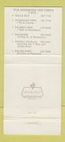 Matchbook Cover - Golf Detroit MI 30 Strike
