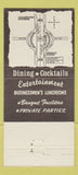 Matchbook Cover - Stephenson Club Hazel Park MI 30 Strike