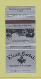 Matchbook Cover - Black Orchid Restaurant Annadale VA Leesburg VA 30 Strike