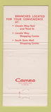 Matchbook Cover - Chambersburg Trust Company PA WEAR 30 Strike