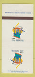 Matchbook Cover - Wolfgang Puck Cafe Las Vegas Santa Monica 30 Strike