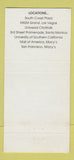 Matchbook Cover - Wolfgang Puck Cafe Las Vegas Santa Monica 30 Strike
