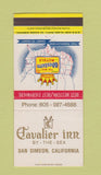 Matchbook Cover - Cavalier Inn San Simeon CA 30 Strike