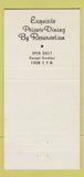 Matchbook Cover - Le Club San Francisco CA 30 Strike