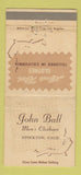 Matchbook Cover - Lewis Roth Men's Clothes Stockton CA WEAR 30 Strike
