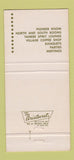 Matchbook Cover - The Country Towne House Restaurant Meredith NH 30 Strike