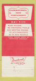 Matchbook Cover - Carrousel Inn Cincinnati OH 30 Strike