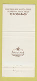Matchbook Cover - Fairlane Club Dearborn MI 30 Strike