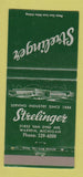Matchbook Cover - Strelinger Warren MI Machine Tool WEAR 30 Strike