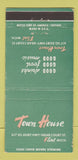Matchbook Cover - Town House Flint MI WEAR 30 Strike