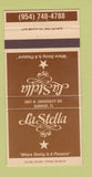 Matchbook Cover - La Stella Restaurant 30 Strike