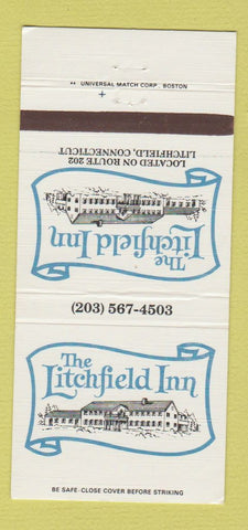 Matchbook Cover - Litchfield Inn CT 30 Strike