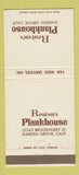 Matchbook Cover - Reuben's Plankhouse Garden Grove CA 30 Strike