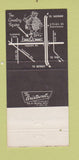 Matchbook Cover - The Country Squire Flushing MI 30 Strike