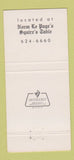 Matchbook Cover - Crackers Walled Lake MI 30 Strike