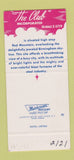 Matchbook Cover - The Club Birmingham AL SAMPLE 30 Strike