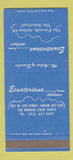 Matchbook Cover - Ecuatoriana Airlines Los Angeles CA Ecuador SAMPLE 30 Strike