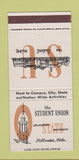 Matchbook Cover - Oklahoma State University Stillwater OK SAMPLE WEAR 30 Strike