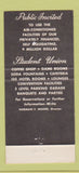 Matchbook Cover - Oklahoma State University Stillwater OK SAMPLE WEAR 30 Strike