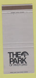 Matchbook Cover - Park of River Oaks SAMPLE 30 Strike