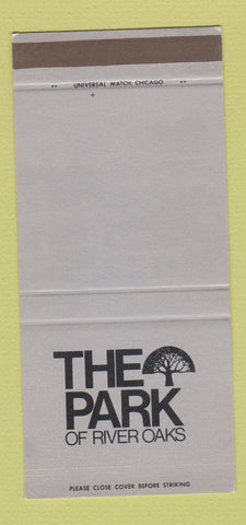 Matchbook Cover - Park of River Oaks SAMPLE 30 Strike