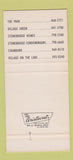 Matchbook Cover - Park of River Oaks SAMPLE 30 Strike