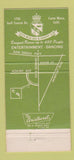Matchbook Cover - Costa Mesa Golf Country Club CA WEAR 30 Strike