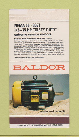 Matchbox - Baldor Service Motors