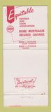 Matchbook Cover - Equitable Savings and Loan Milwaukee WI 30 Strike