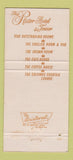 Matchbook Cover - Pfister Hotel Tower Milwaukee WI 30 Strike