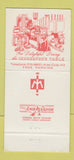 Matchbook Cover - Milwaukee Inn Milwaukee WI 30 Strike