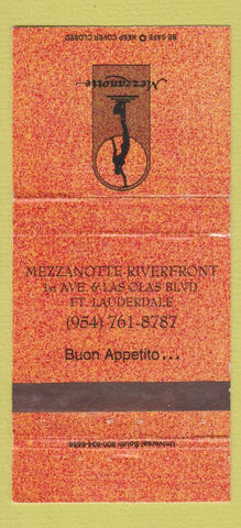 Matchbook Cover - Mezzanotte Fort Lauderdale FL WEAR 30 Strike