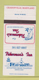 Matchbook Cover - Fisherman's Inn Grasonville MD 30 Strike