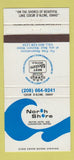 Matchbook Cover - North Shore Motor Hotel Lake Coeur D'Alene ID 30 Strike