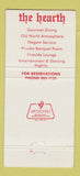 Matchbook Cover - The Hearth Madison TN WEAR 30 Strike