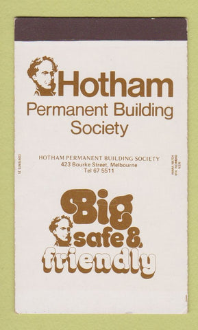 Matchbox - Hotham Permanent Building Society Melbourne Australia